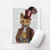 Vivienne Steampunk Fox Mousepad (Mit Mouse)