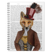 Vivienne Steampunk Fox Notizblock (Vorderseite)