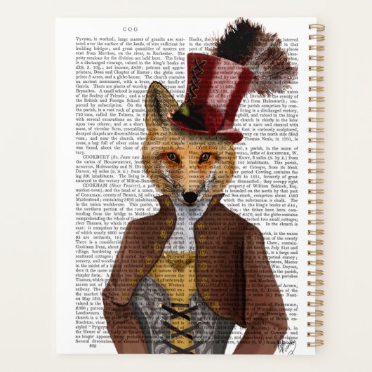 Vivienne Steampunk Fox Planer (Rückseite)