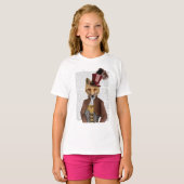 Vivienne Steampunk Fox T-Shirt (Vorne ganz)