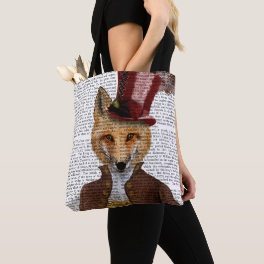 Vivienne Steampunk Fox Tasche (Von Nahem)