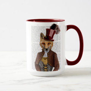 Vivienne Steampunk Fox Tasse
