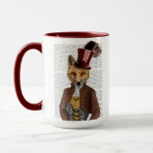Vivienne Steampunk Fox Tasse (Links)