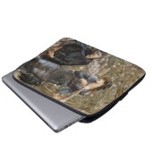 Viviens Beguiling of Merlin (Edward Burne-Jones) Laptopschutzhülle (Vorne Knopf)