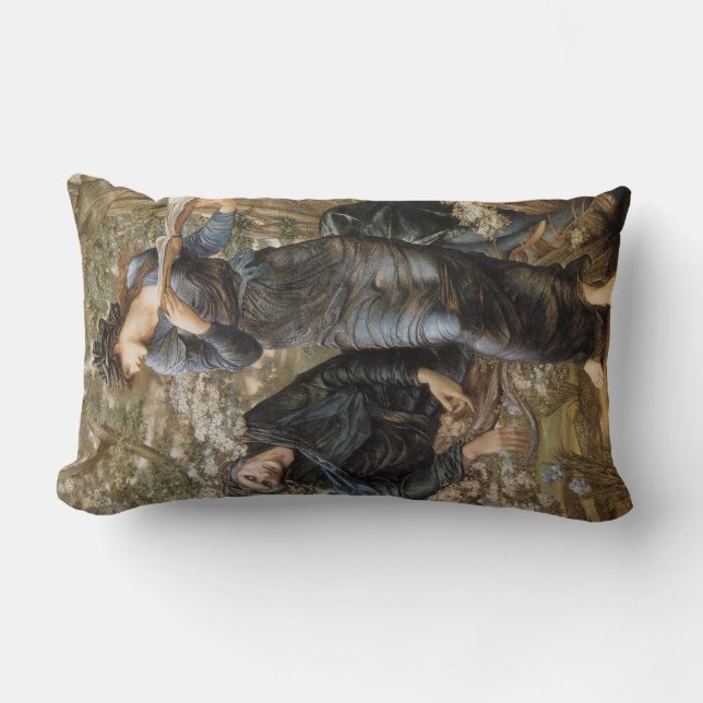 Viviens Beguiling of Merlin (Edward Burne-Jones) Lendenkissen (Vorderseite)