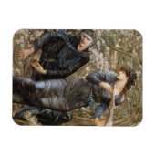 Viviens Beguiling of Merlin (Edward Burne-Jones) Magnet (Horizontal)
