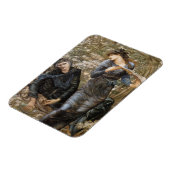 Viviens Beguiling of Merlin (Edward Burne-Jones) Magnet (Linke Seite)