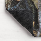 Viviens Beguiling of Merlin (Edward Burne-Jones) Mousepad (Ecke)