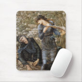 Viviens Beguiling of Merlin (Edward Burne-Jones) Mousepad (Mit Mouse)