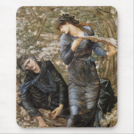 Viviens Beguiling of Merlin (Edward Burne-Jones) Mousepad
