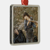 Viviens Beguiling of Merlin (Edward Burne-Jones) Ornament Aus Metall (Rechts)