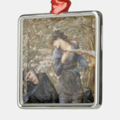 Viviens Beguiling of Merlin (Edward Burne-Jones) Ornament Aus Metall (Links)