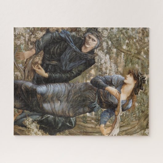 Viviens Beguiling of Merlin (Edward Burne-Jones) Puzzle (Horizontal)