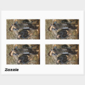 Viviens Beguiling of Merlin (Edward Burne-Jones) Rechteckiger Aufkleber (Blatt)