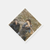 Viviens Beguiling of Merlin (Edward Burne-Jones) Serviette (Ecke)
