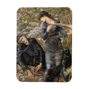 Viviens Verführung Merlins (Edward Burne-Jones) Magnet