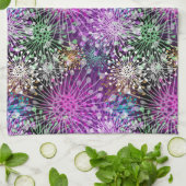 Viviles Spott-Muster Geschirrtuch (Gefaltet)