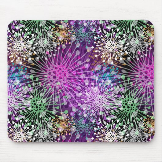 Viviles Spott-Muster Mousepad (Vorne)
