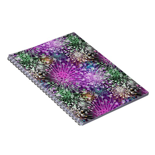 Viviles Spott-Muster Notizblock (Rechte Seite)