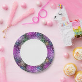 Viviles Spott-Muster Pappteller (Party)