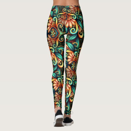 Vivily Regal Pop Mode Leggings (Rückseite)