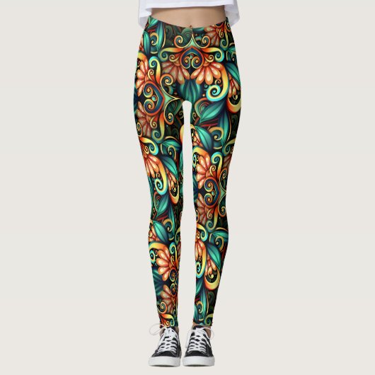 Vivily Regal Pop Mode Leggings (Vorderseite)