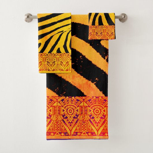 Vivisi Zebra Badtuch Set (Insitu)