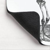 Vivitur Ingenio - Skelett Mousepad (Ecke)