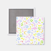 vivivide notes_white magnet (Vorderseite/Rückseite)