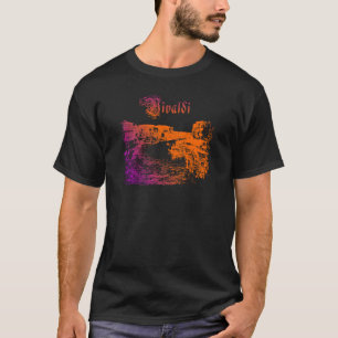 VIVLADI Venedig Kanalsonnenuntergang T-Shirt