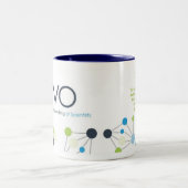 VIVO-Konsortium-Tasse (11 Unze.) Zweifarbige Tasse (Mittel)