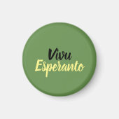 Vivu Esperanto Magnet (Vorne)