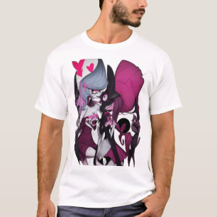 Vivziepops Niedliche Vaggie und Charlie T-Shirt