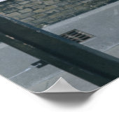 VIw der Meridianlinie Poster (Ecke)