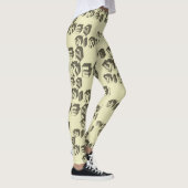 Vixen Blocks im Retro-Stil Leggings (Rechts)