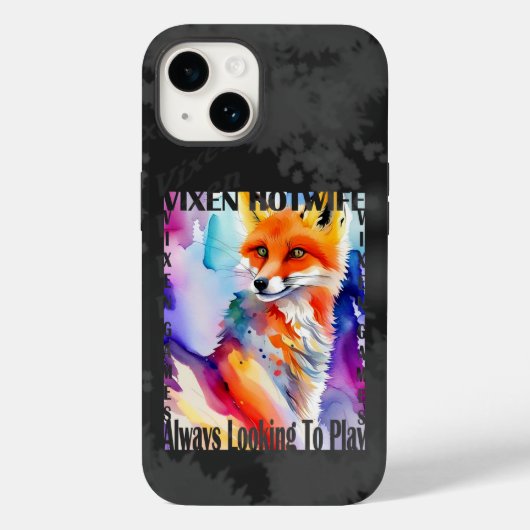 Vixen Hotwife sucht immer zu spielen Case-Mate iPhone Hülle (Rückseite)