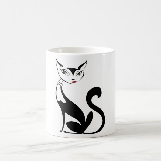 Vixen-Katze Kaffeetasse (Mittel)