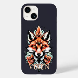 Vixen mit Rose fett-HOT-Design Case-Mate iPhone 14 Hülle