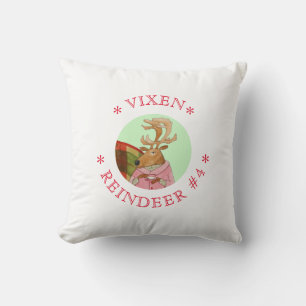 VIXEN REINDEER Quadratzoll Kissen