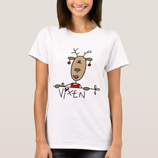 Vixen Reindeer Tshirts und Geschenke (Vorderseite)