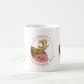 VIXEN REINDEER Weiße Tasse (Mittel)