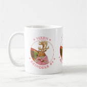 VIXEN REINDEER Weiße Tasse (Links)
