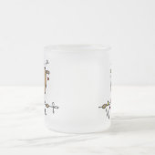 Vixen-Ren-T-Shirts und Geschenke Mattglastasse (Mittel)