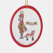 Vixen-Verzierung Keramik Ornament (Rechts)