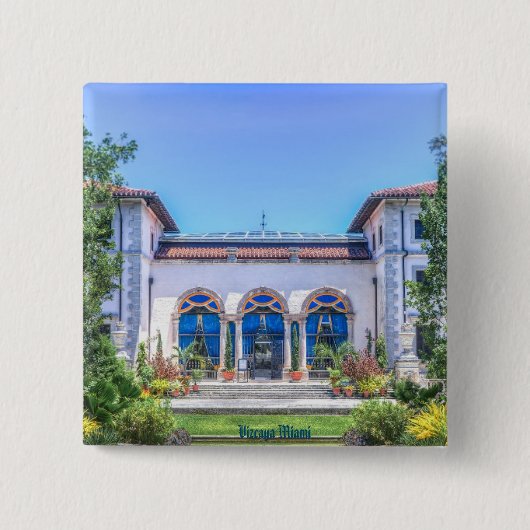 Vizcaya Miami Button (Vorderseite)