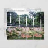 Vizcaya Museum and Gardens, Miami, Florida Postkarte (Vorne/Hinten)