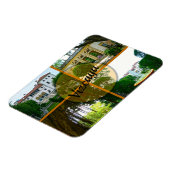 Vizcaya Museum und Botanischer Garten Miami Florid Magnet (Linke Seite)