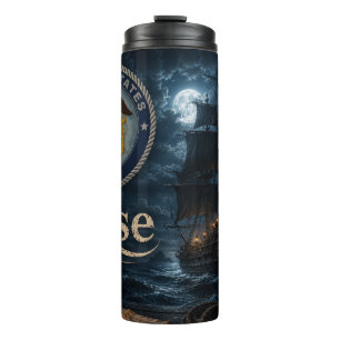 Vize Piratenschiff Thermosbecher