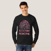 Vizedirektor Schätzung Leopardendruck Rai T-Shirt (Vorne ganz)