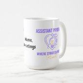 Vizedirektor Strategie trifft Herz Design Kaffeetasse (VorderseiteRechts)